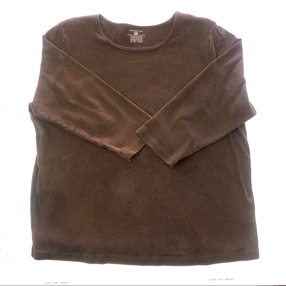 Jones New York women’s plus size long sleeve shirt